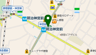 【4/24オープン】hololive production official shop in Harajuku(ホロライブプロダクションオフィシャルショップイン原宿)の地図画像
