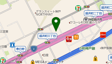 メルセデス・ベンツ神戸中央/Maybachラウンジ神戸の地図画像