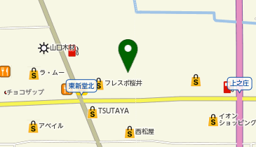 【3/24オープン】バーガーキング フレスポ桜井店の地図画像