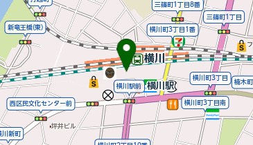 JR横川駅ビル アイスタ横川の地図画像