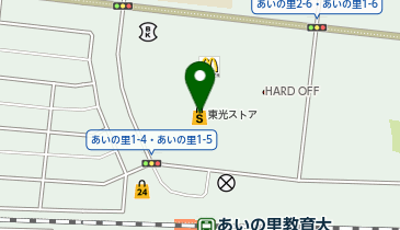 あいの里ショッピングセンターの地図画像