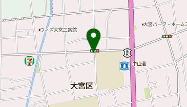 里のこ接骨院の地図画像