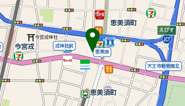ラーメン ギョーザ 三重丸の地図画像