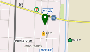 辛麺屋たちばな 野々市店の地図画像