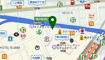 つけ麺や 円まる ヨドバシカメラマルチメディア横浜B2店の地図画像
