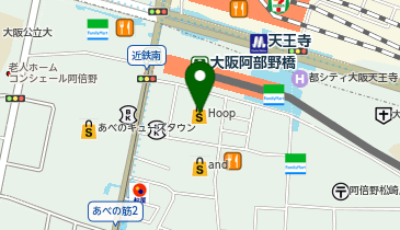 New Balance(ニューバランス) あべのhoop店の地図画像
