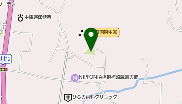 辻川山公園の地図画像