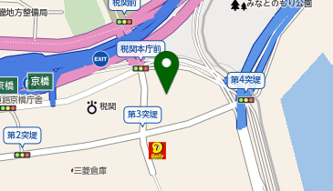 KIITOホールの地図画像