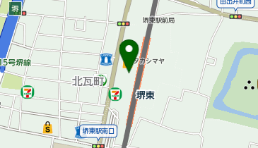 洋麺屋五右衛門 ヒビエ堺東店の地図画像