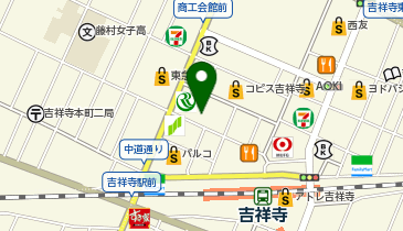 Bell Frites(ベル・フリッツ) 吉祥寺店の地図画像