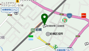 野口写真店 WATSU店の地図画像