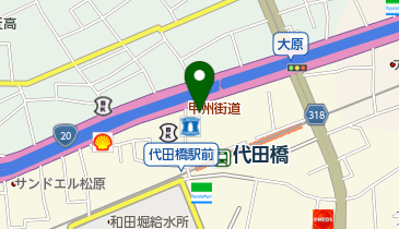 京王ストア代田橋店の地図画像