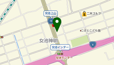 蒙古タンメン中本 女池の地図画像
