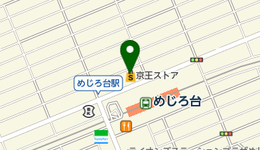 京王ストアめじろ台店の地図画像