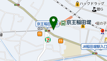 京王ストア稲田堤店の地図画像