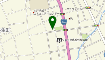 クマモトカラヒの地図画像