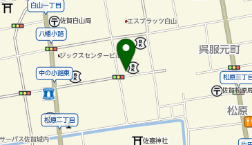 焼肉ホルモン 大の地図画像