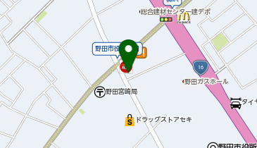 うえ田の地図画像