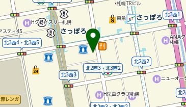 【2/12オープン】快活CLUB(クラブ) 札幌北3条店の地図画像
