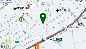 カフェ・ベローチェ 向ケ丘遊園店の地図画像