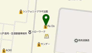 【3/1オープン】保険見直し本舗 ピアドゥ八戸店の地図画像