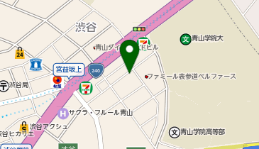 渋谷表参道ライズオフィス1st(ファースト)の地図画像