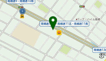 ゼリア新薬工業株式会社 札幌支店の地図画像