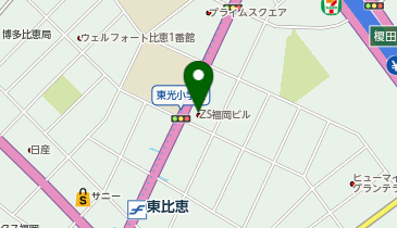 ゼリア新薬工業株式会社 福岡支店の地図画像