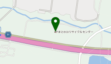 やまとecoリサイクルセンターの地図画像