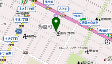 HITOYADO HALL(ヒトヤドホール)の地図画像