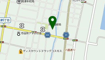 NTT西日本焼津ビルの地図画像