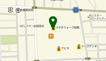 Pizza Hut(ピザハット) けやきウォーク前橋店の地図画像