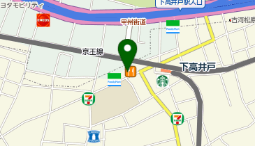 Pizza Hut(ピザハット) 下高井戸店の地図画像