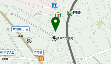 Pizza Hut(ピザハット) 白楽店の地図画像