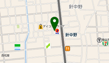 Pizza Hut(ピザハット) 針中野駅前店の地図画像