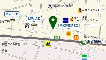 写真館ピノキオ 東部練馬店の地図画像