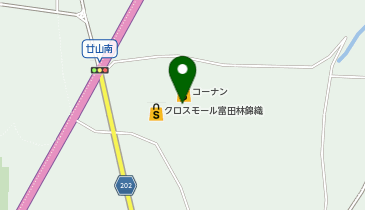 コーナン 富田林錦織店の地図画像