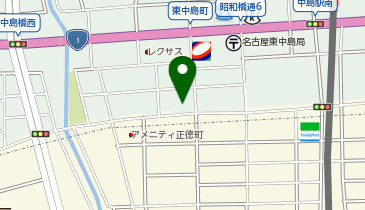 美容室サンローズの地図画像