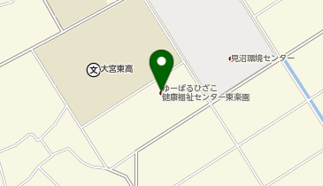 ゆーぱるひざこ(健康福祉センター東楽園)の地図画像