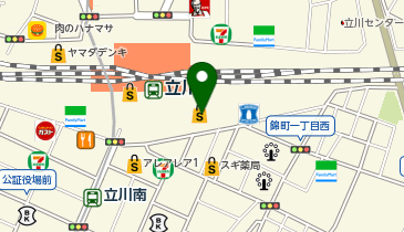 Matoeru(マトエル) グランデュオ立川店の地図画像