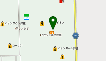 【3/6オープン】ホビーゾーン鈴鹿店の地図画像