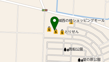 とりせん 城西の杜店の地図画像