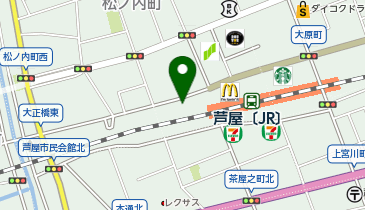 麺処神社の地図画像
