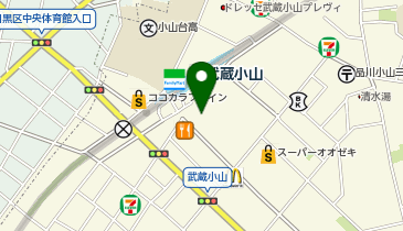 【3/12オープン】マツモトキヨシ パークシティ武蔵小山店の地図画像