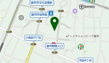 保険クリニック 調布とうきゅう店の地図画像