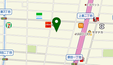 洋食とケーキ グラメルの地図画像