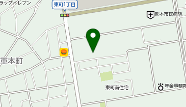 ザ・ビッグ 熊本東町店の地図画像