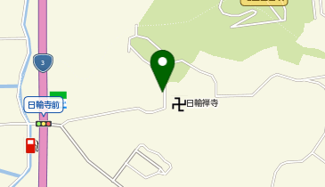 日輪寺公園の地図画像