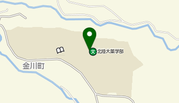 北陸大学 薬学キャンパスの地図画像