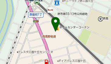 ロピア 堺三国ケ丘店の地図画像